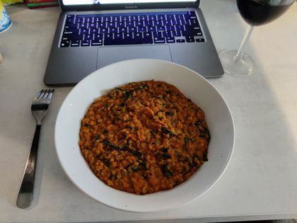Cover image for Dahl - red lentil