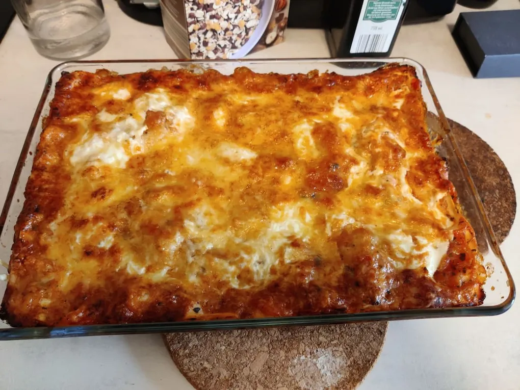 Cover for Lasagna (vegetarian)