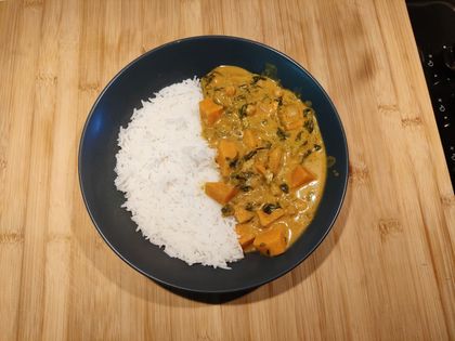 Cover image for Vegetable Coconut Curry