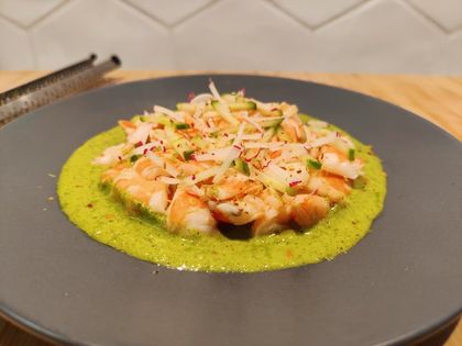Cover image for Shrimp tartare