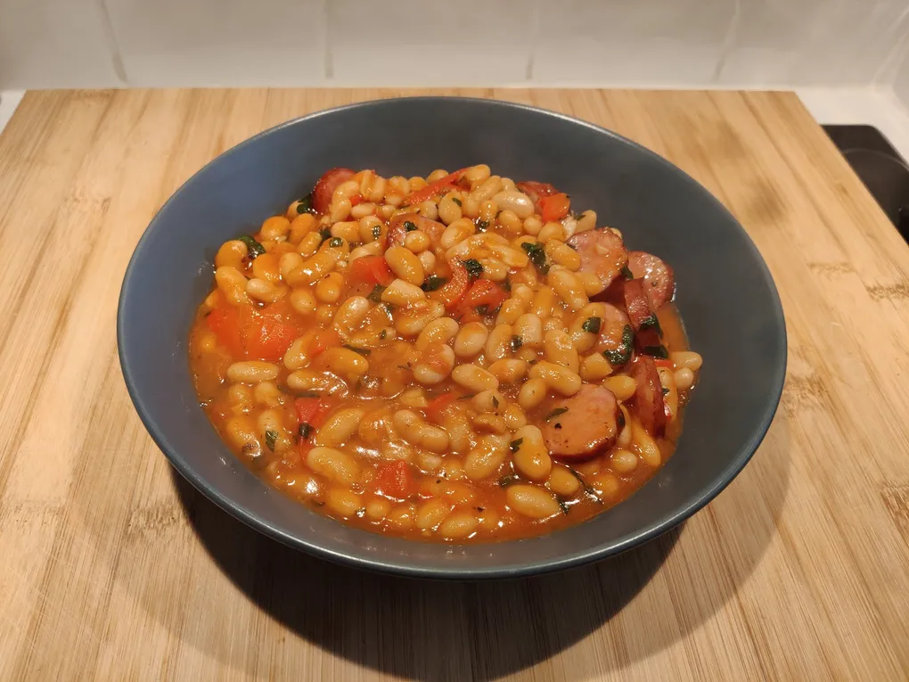 Cover for Beans & Tomatoes