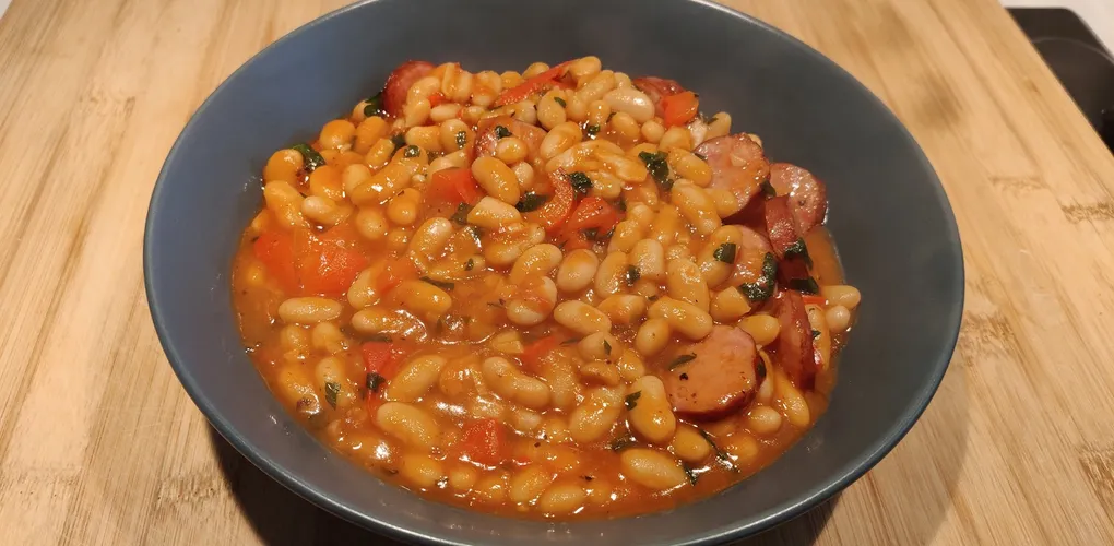 Cover for Beans & Tomatoes