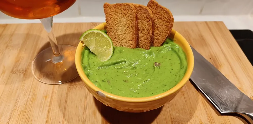 Cover for Broccamole (broccoli guacamole)