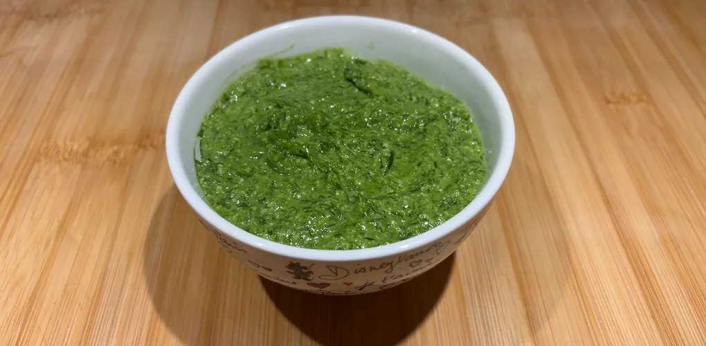 Cover for Chive pesto