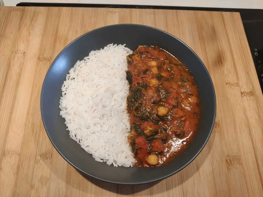 Cover for Tomato curry