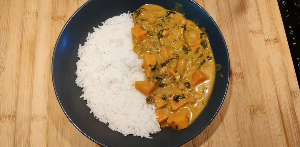 Cover for Vegetable Coconut Curry
