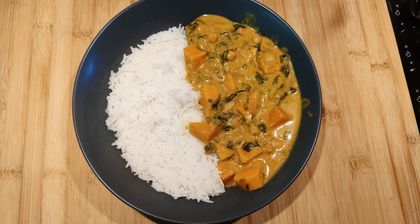 Cover image for Vegetable Coconut Curry