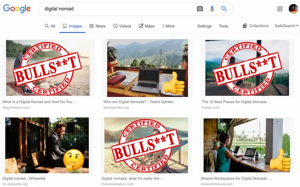 digital bullshit