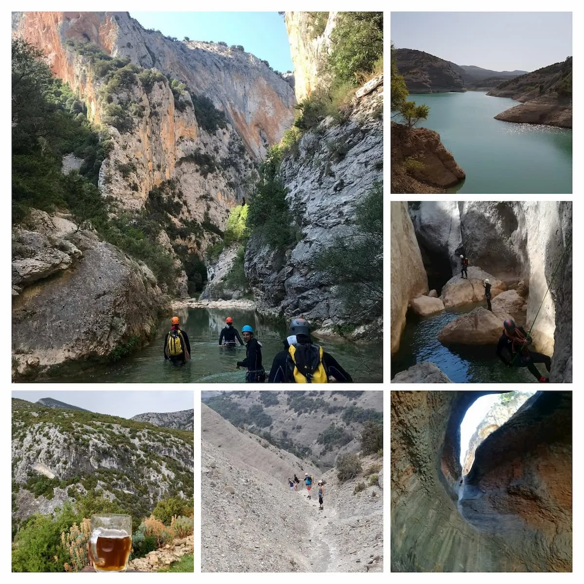 Canyoning in spainspain